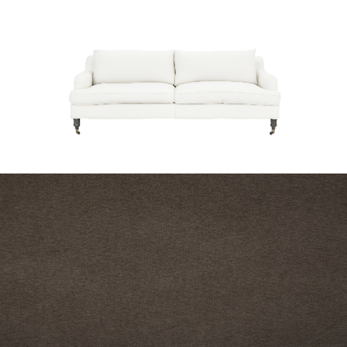 Klädsel till soffa Fogia Edward 2.5 sits svängd Tyg Casino