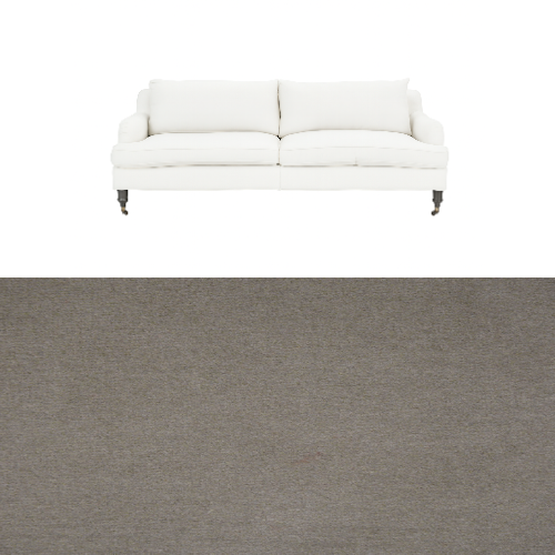 Klädsel till soffa Fogia Edward 2.5 sits svängd Tyg Casino