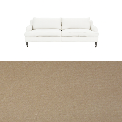 Klädsel till soffa Fogia Edward 2.5 sits svängd Tyg Casino