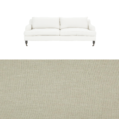 Klädsel till soffa Fogia Edward 2.5 sits svängd Tyg Chelsea