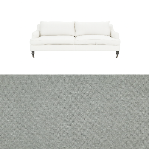 Klädsel till soffa Fogia Edward 2.5 sits svängd Tyg Chelsea