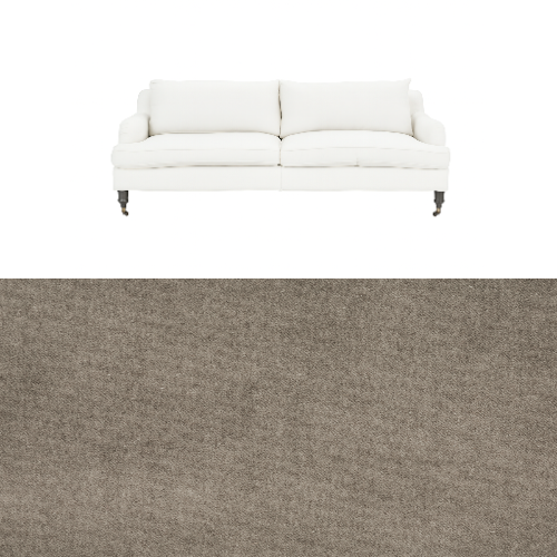 Klädsel till soffa Fogia Edward 2.5 sits svängd Tyg Claude