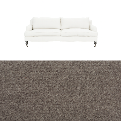 Klädsel till soffa Fogia Edward 2.5 sits svängd Tyg Claude