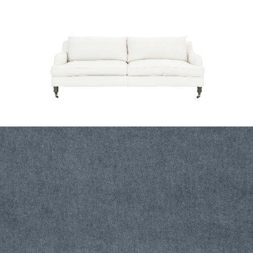 Klädsel till soffa Fogia Edward 2.5 sits svängd Tyg Claude