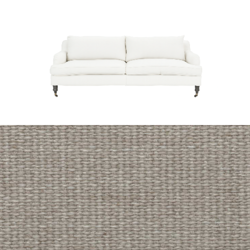 Klädsel till soffa Fogia Edward 2.5 sits svängd Tyg Creta