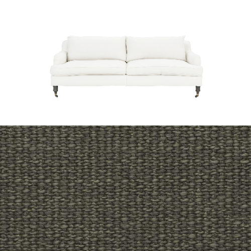 Klädsel till soffa Fogia Edward 2.5 sits svängd Tyg Creta