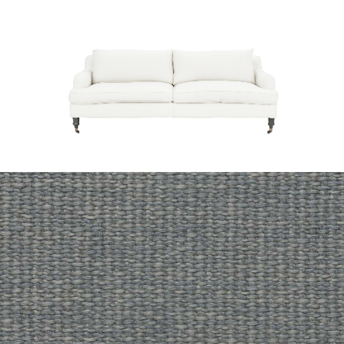 Klädsel till soffa Fogia Edward 2.5 sits svängd Tyg Creta