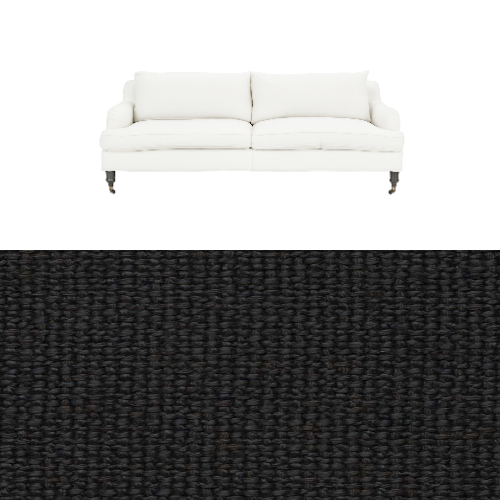 Klädsel till soffa Fogia Edward 2.5 sits svängd Tyg Creta