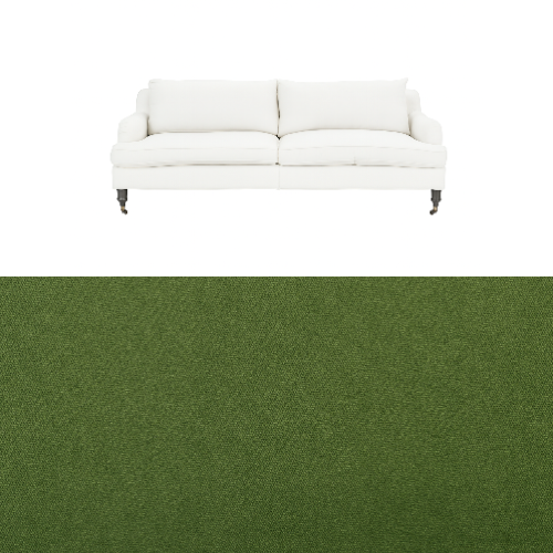 Klädsel till soffa Fogia Edward 2.5 sits svängd Tyg Crown Velvet