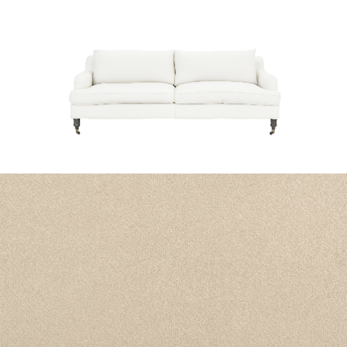 Klädsel till soffa Fogia Edward 2.5 sits svängd Tyg Crown Velvet