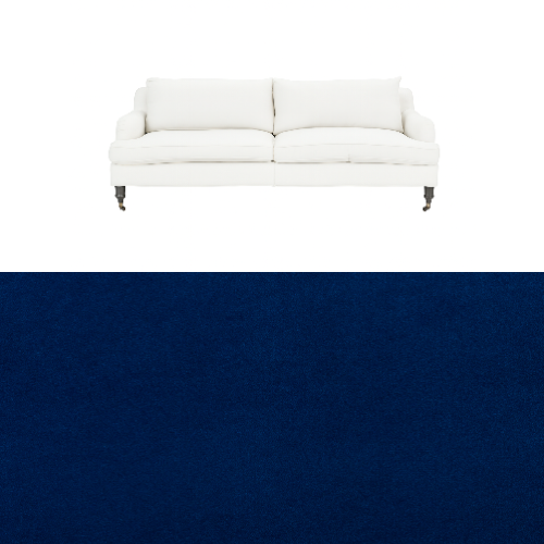 Klädsel till soffa Fogia Edward 2.5 sits svängd Tyg Crown Velvet