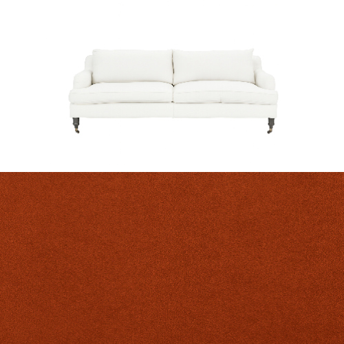 Klädsel till soffa Fogia Edward 2.5 sits svängd Tyg Crown Velvet