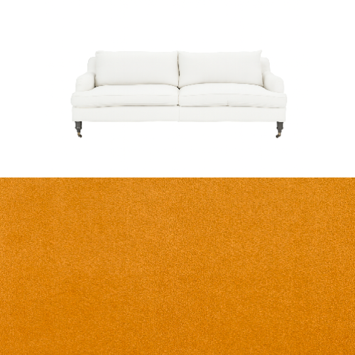 Klädsel till soffa Fogia Edward 2.5 sits svängd Tyg Crown Velvet