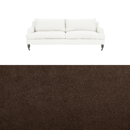 Klädsel till soffa Fogia Edward 2.5 sits svängd Tyg Crown Velvet