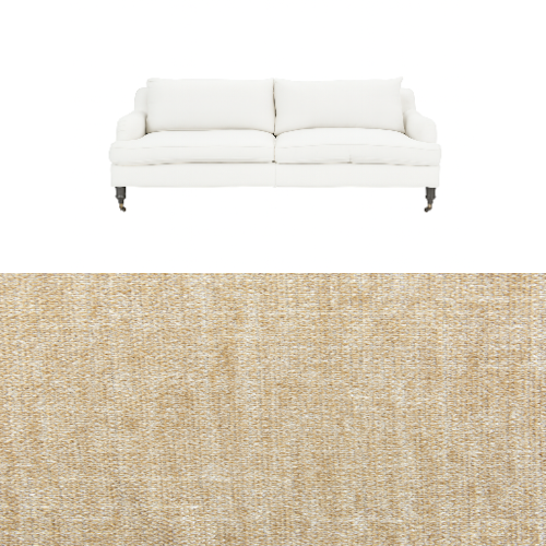 Klädsel till soffa Fogia Edward 2.5 sits svängd Tyg Darwin