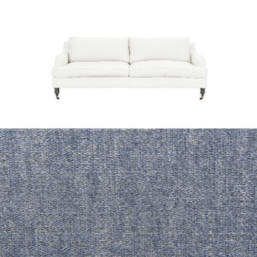 Klädsel till soffa Fogia Edward 2.5 sits svängd Tyg Darwin