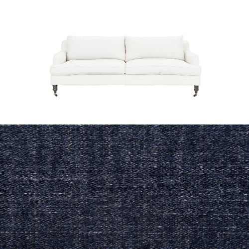 Klädsel till soffa Fogia Edward 2.5 sits svängd Tyg Darwin