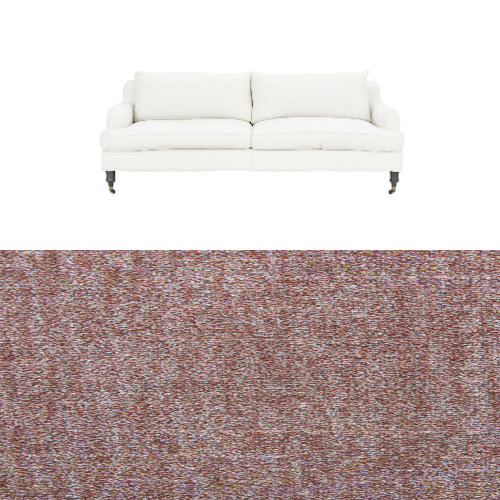 Klädsel till soffa Fogia Edward 2.5 sits svängd Tyg Darwin