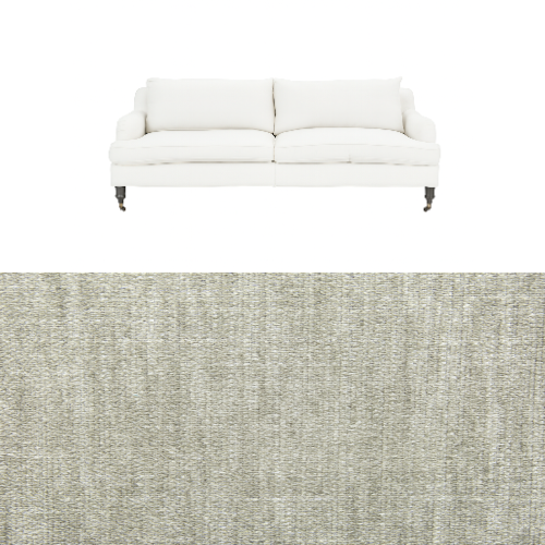 Klädsel till soffa Fogia Edward 2.5 sits svängd Tyg Darwin