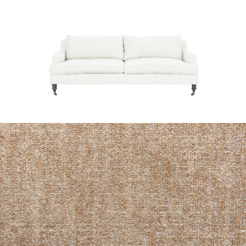 Klädsel till soffa Fogia Edward 2.5 sits svängd Tyg Darwin