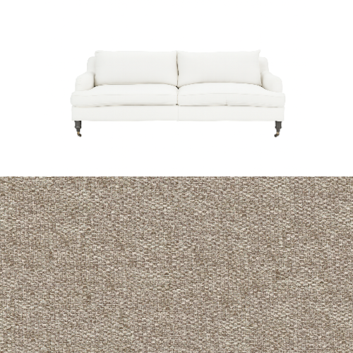 Klädsel till soffa Fogia Edward 2.5 sits svängd Tyg Davos