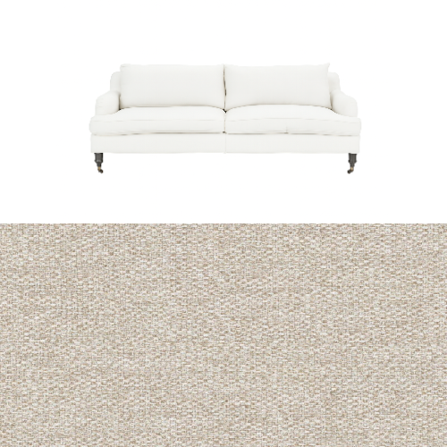 Klädsel till soffa Fogia Edward 2.5 sits svängd Tyg Davos