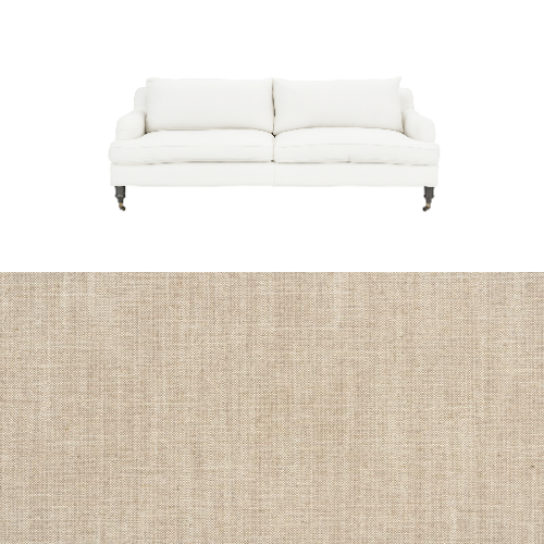 Klädsel till soffa Fogia Edward 2.5 sits svängd Tyg Dazza