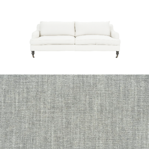 Klädsel till soffa Fogia Edward 2.5 sits svängd Tyg Dazza