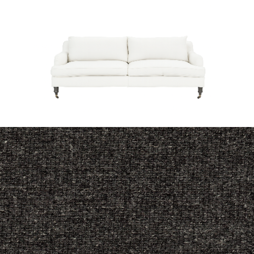 Klädsel till soffa Fogia Edward 2.5 sits svängd Tyg Denver