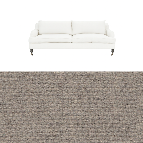 Klädsel till soffa Fogia Edward 2.5 sits svängd Tyg Denver