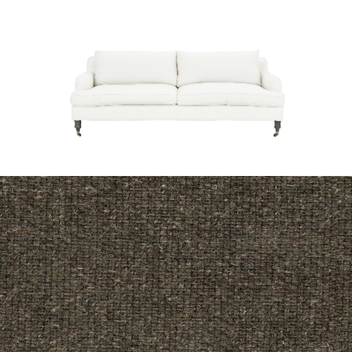 Klädsel till soffa Fogia Edward 2.5 sits svängd Tyg Denver