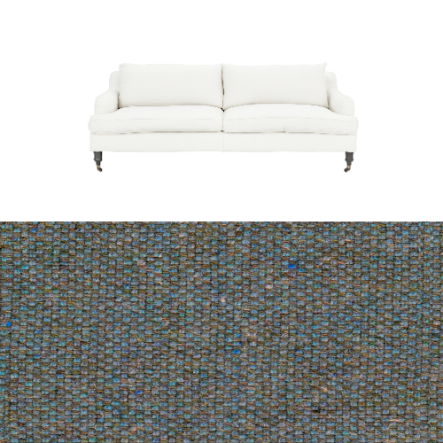 Klädsel till soffa Fogia Edward 2.5 sits svängd Tyg Denver