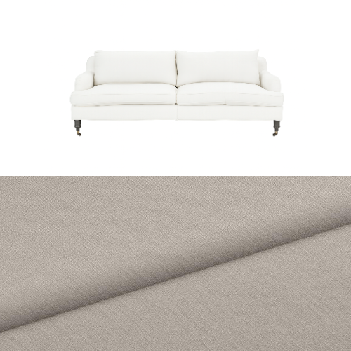 Klädsel till soffa Fogia Edward 2.5 sits svängd Tyg Fortis