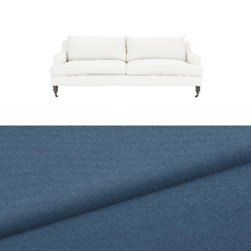 Klädsel till soffa Fogia Edward 2.5 sits svängd Tyg Fortis