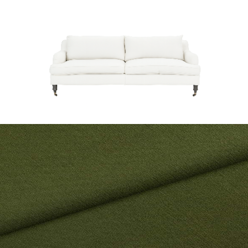 Klädsel till soffa Fogia Edward 2.5 sits svängd Tyg Fortis