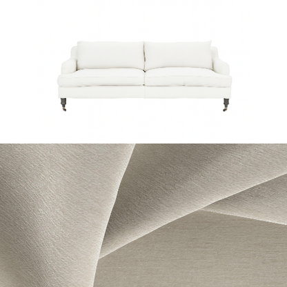 Klädsel till soffa Fogia Edward 2.5 sits svängd Tyg Geneva