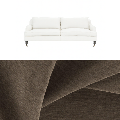 Klädsel till soffa Fogia Edward 2.5 sits svängd Tyg Geneva