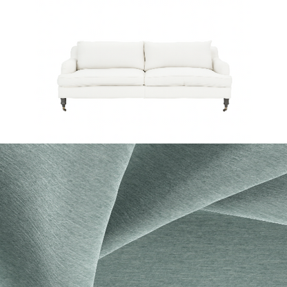 Klädsel till soffa Fogia Edward 2.5 sits svängd Tyg Geneva