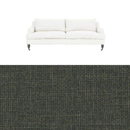 Klädsel till soffa Fogia Edward 2.5 sits svängd Tyg Grit