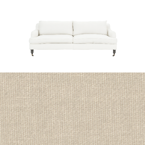 Klädsel till soffa Fogia Edward 2.5 sits svängd Tyg Grit