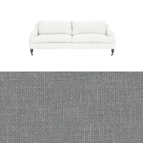 Klädsel till soffa Fogia Edward 2.5 sits svängd Tyg Grit