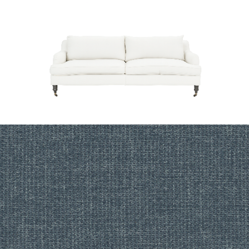 Klädsel till soffa Fogia Edward 2.5 sits svängd Tyg Grit