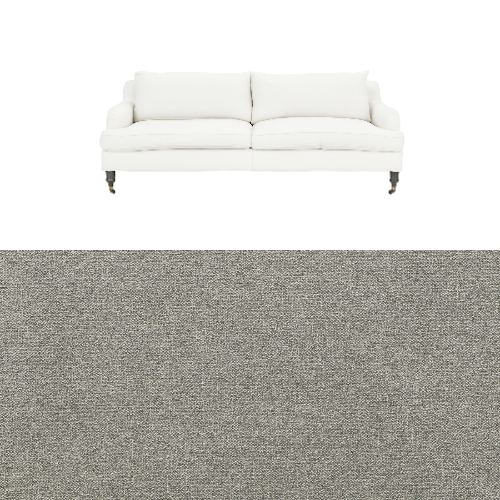 Klädsel till soffa Fogia Edward 2.5 sits svängd Tyg Kashmir