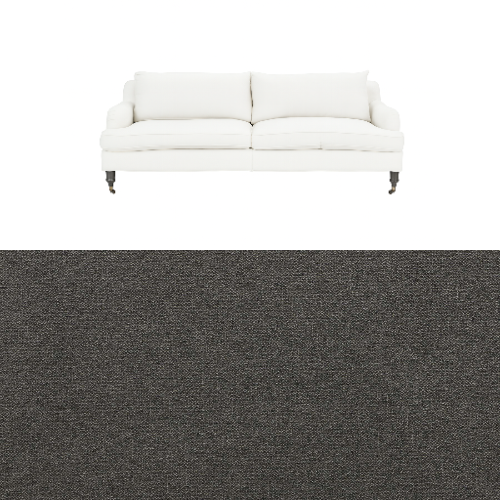 Klädsel till soffa Fogia Edward 2.5 sits svängd Tyg Kashmir