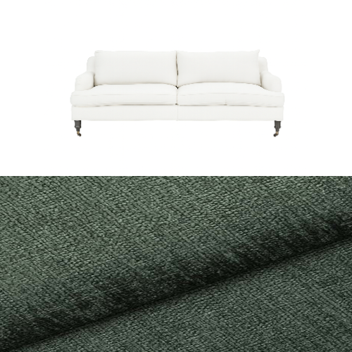 Klädsel till soffa Fogia Edward 2.5 sits svängd Tyg Lemma Chenille