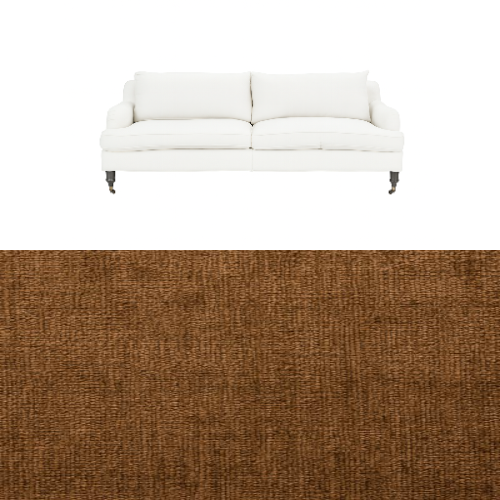 Klädsel till soffa Fogia Edward 2.5 sits svängd Tyg Lemma Chenille