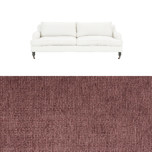 Klädsel till soffa Fogia Edward 2.5 sits svängd Tyg Lemma Chenille