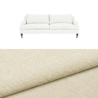 Klädsel till soffa Fogia Edward 2.5 sits svängd Tyg Lemma Chenille