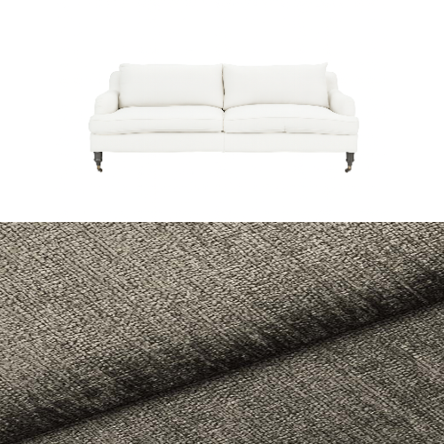 Klädsel till soffa Fogia Edward 2.5 sits svängd Tyg Lemma Chenille