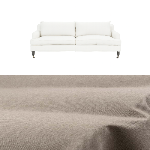 Klädsel till soffa Fogia Edward 2.5 sits svängd Tyg Lido